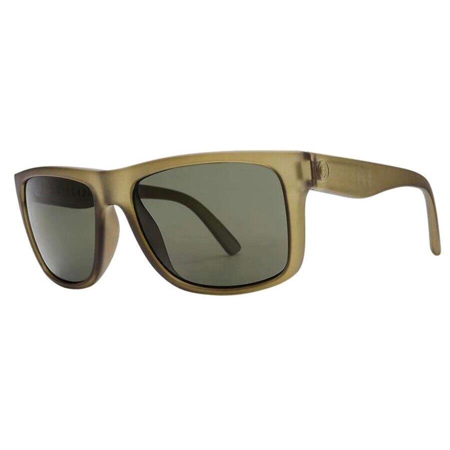 Electric Visual Swingarm Matte Olive / Grey Polarized Sunglasses EE12967642