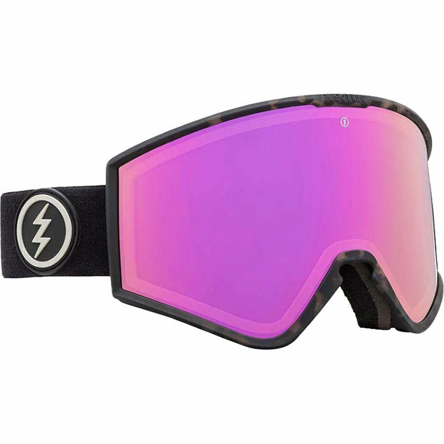 Electric Visual Kleveland Burnt Tortoise + BL Snowboarding Goggles Brose/pink