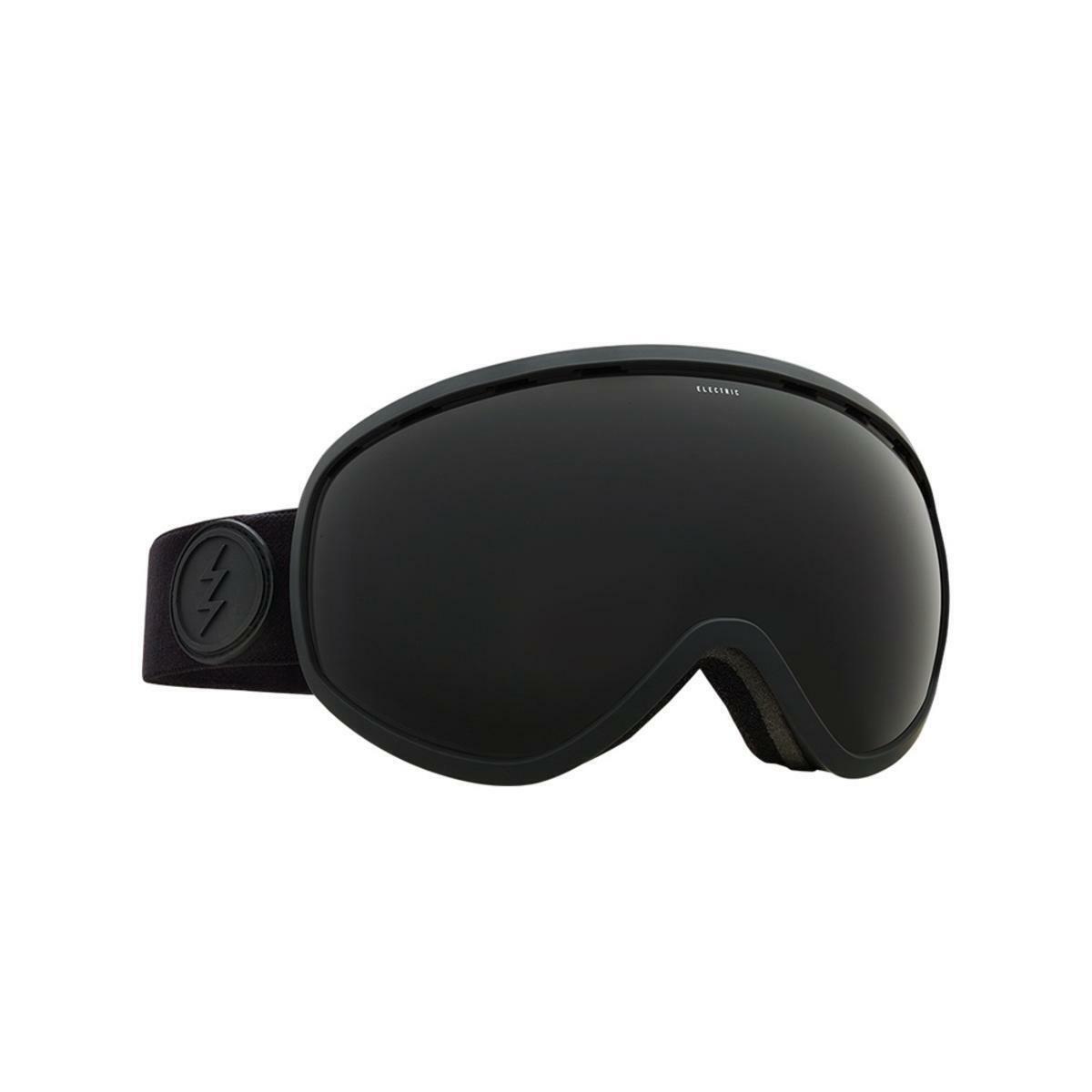 Electric Visual Masher Matte Black Snowboarding Goggles Jet Black