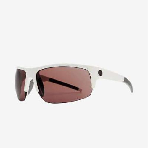 Electric Visual Tech One Pro Matte White / Rose Polarized Pro Sunglasses