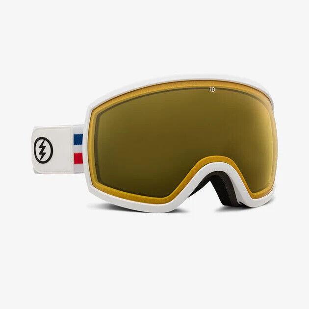 Electric Visual EG2-T Old Glory + BL Silver Chrome Goggles Yellow EG2421214