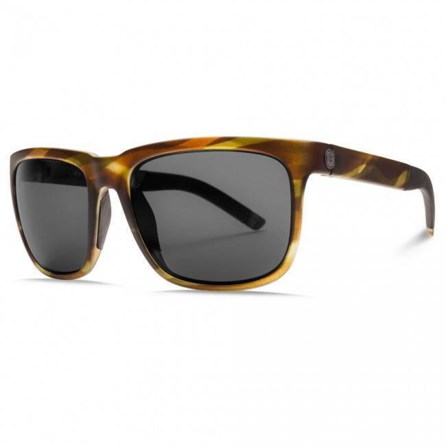 Electric Visual Knoxville S Matte Olive Tortoise / Ohm Grey Sunglasses