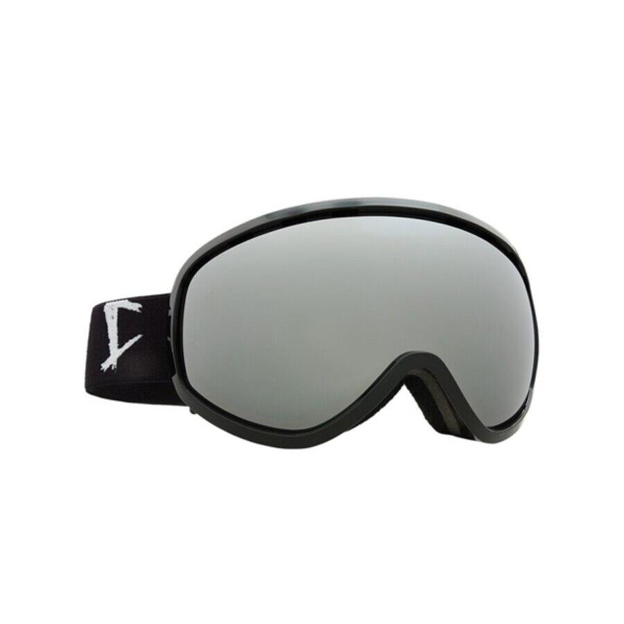 Electric Visual Masher Matte Black Snowboarding Goggles Brose/silver Chrome