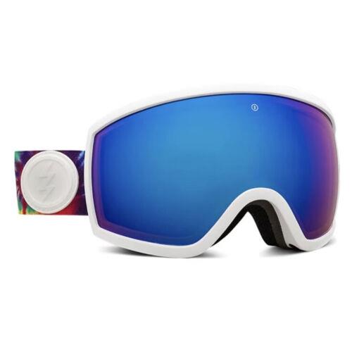 Electric Visual EG2-T.S Tie Dye / White + Blue Chrome Goggles Blue Chrome