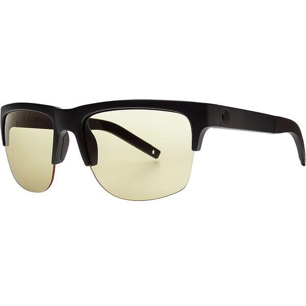 Electric Visual Knoxville Pro Matte Black / Clear Pro Sunglasses 884932356806