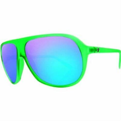 Electric Visual Hoodlum Dollar Bill / Gray Blue Chrome Sunglasses ES05541162