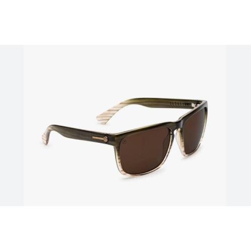 Electric Visual Knoxville XL Red Wood / Bronze Polarized Sunglasses EE11270843