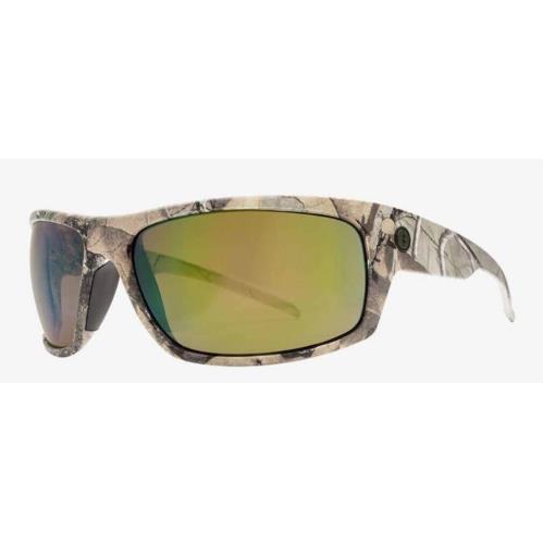 Electric Visual Tech One XL Sport Real Tree Camo / Green Polar Pro Sunglasses