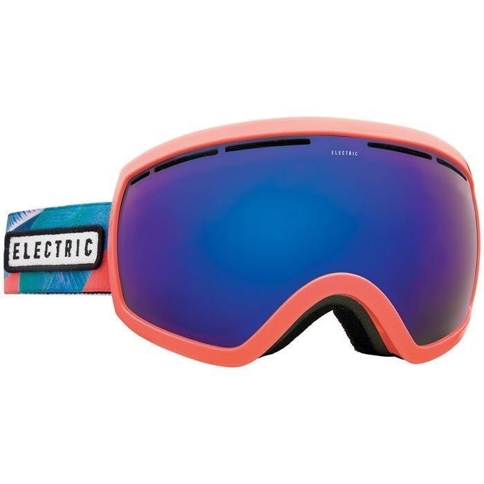 Electric Visual EG2.5 Pink Palms + BL Snowboarding Goggles Brose / Blue Chrome