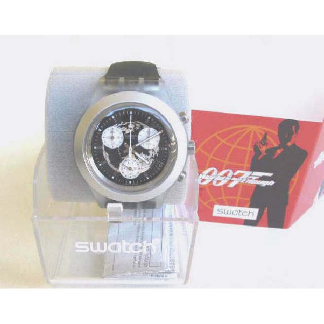 The World IS Not Enough Swatch Diaphane Chrono James Bond Special Nip-rare