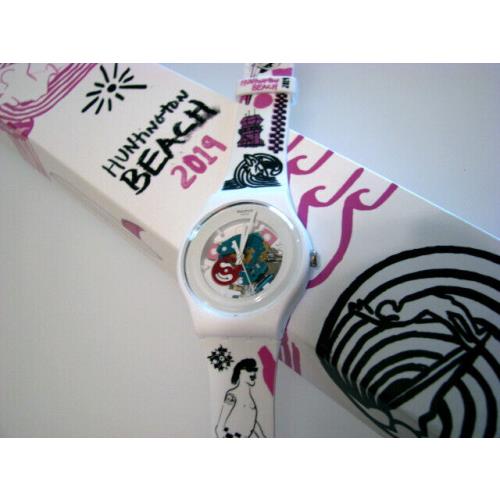 Sexy Thing Gents Swatch California Surfing w Art Sleeve by Jen Rim-nip