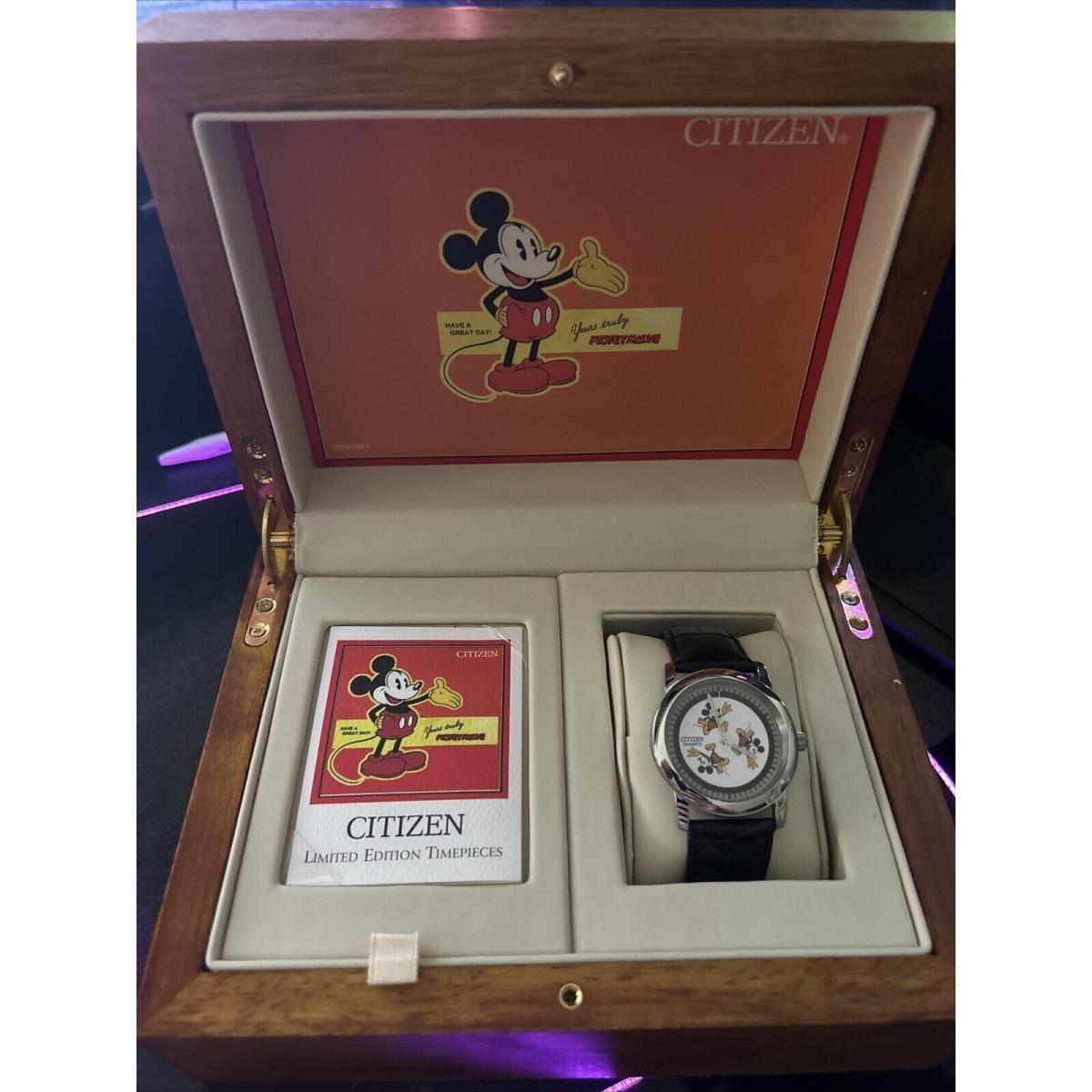 Citizen 75 Years with Mickey Limited Edition Watch