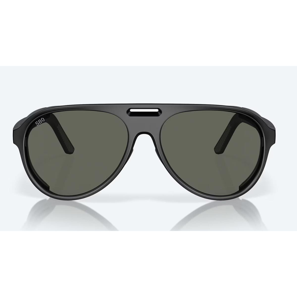 Costa Del Mar Grand Catalina Matte Black / Gray Polarized Glass 580G