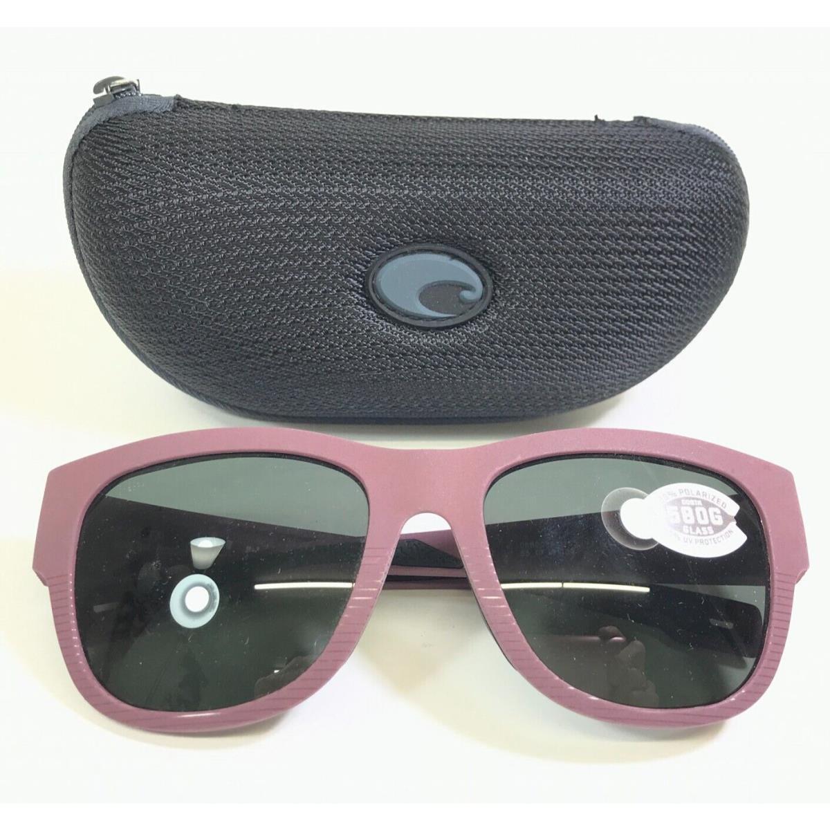 Costa X Bureo Sunglasses Caleta 030 06S9084-0155 Matte Pastel Purple 580G Lenses