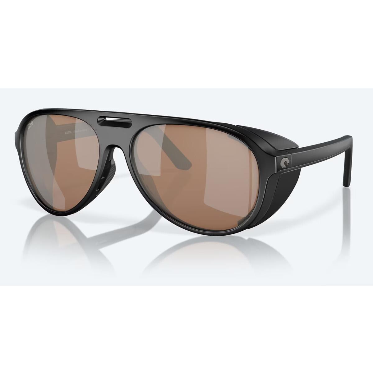 Costa Del Mar Grand Catalina Black Copper Silver Polarized Glass 580G