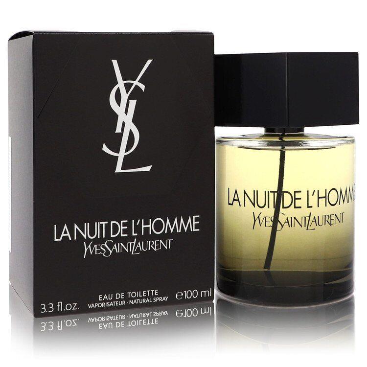 La Nuit de L`homme Cologne by Yves Saint Laurent Edt 100ml