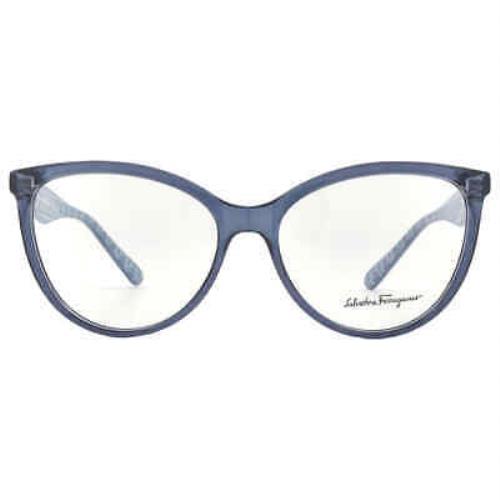 Salvatore Ferragamo Demo Cat Eye Ladies Eyeglasses SF2933 456 56 SF2933 456 56