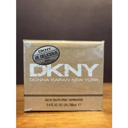 Dkny Donna Karan Be Delicious Men 3.4 OZ / 100 ML Eau De Toilette Spray