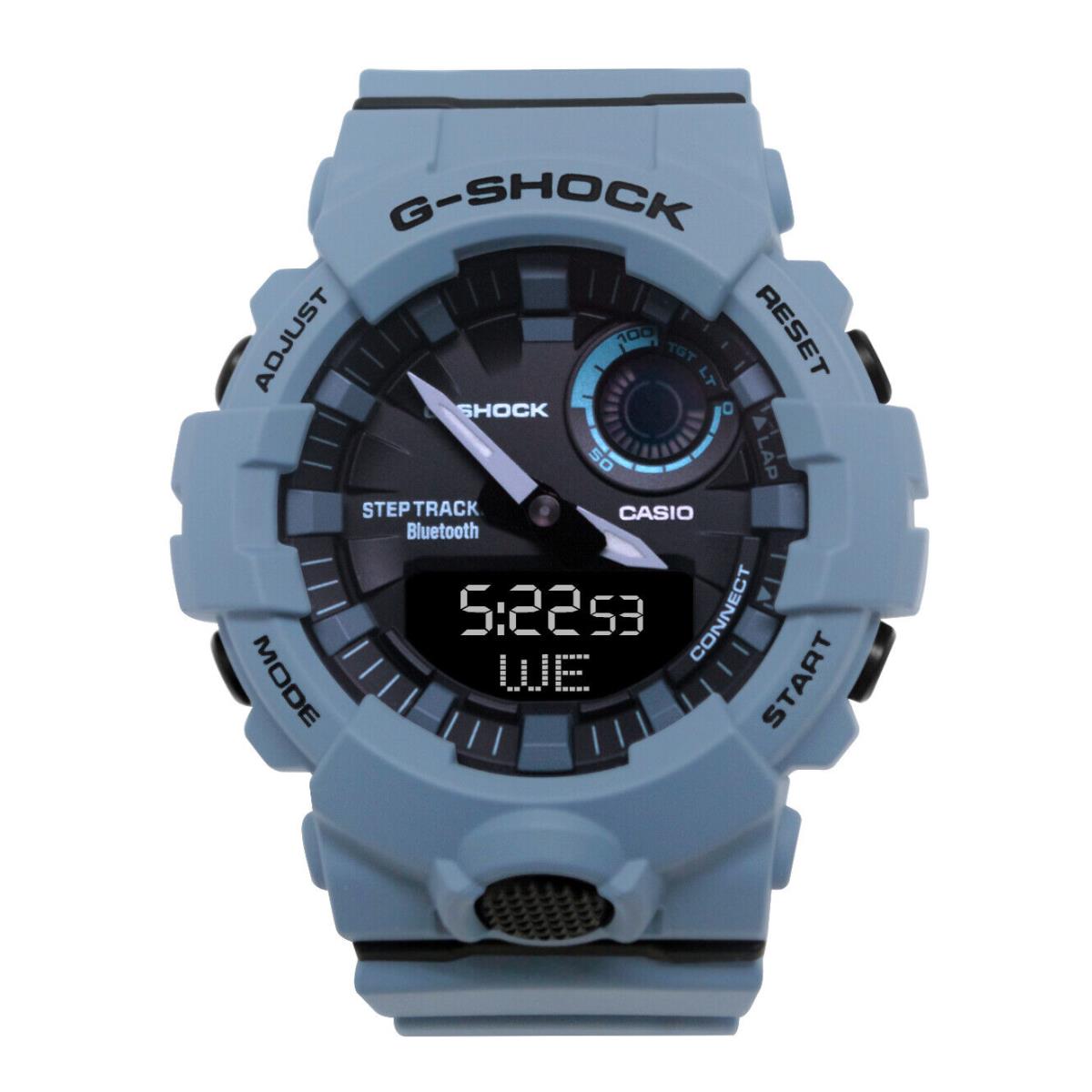 Casio GBA800UC-2A G-shock Black Blue Analog Digital Dial Resin Band Watch