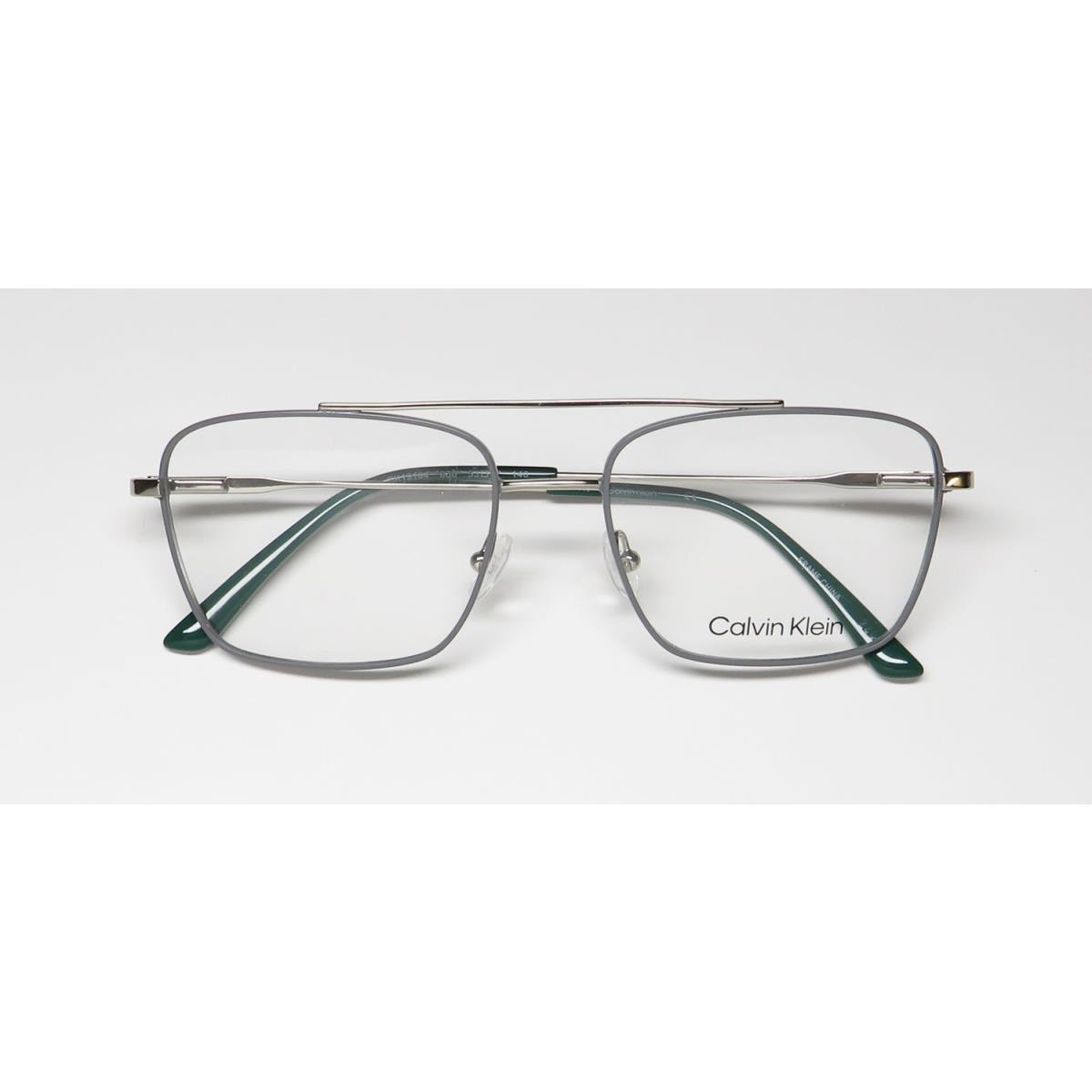 Calvin Klein CK19104 Eyeglasses Shield Metal Plastic Unisex Full-rim 030