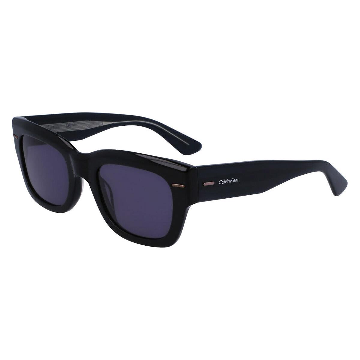 Calvin Klein CK23509S Sunglasses Men Black Square 51mm