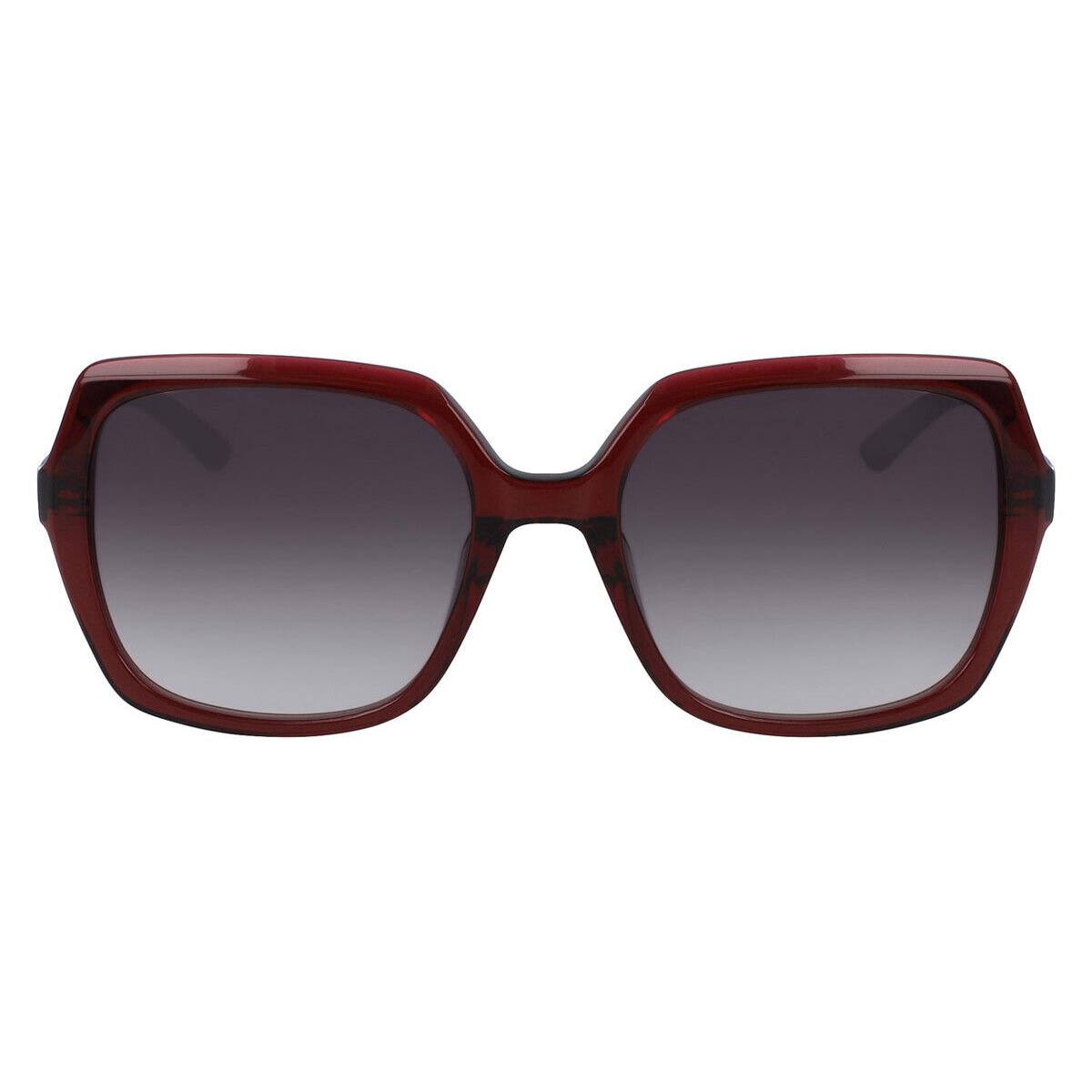 Calvin Klein CK20541S Sunglasses Crystal Burgundy Square 57mm