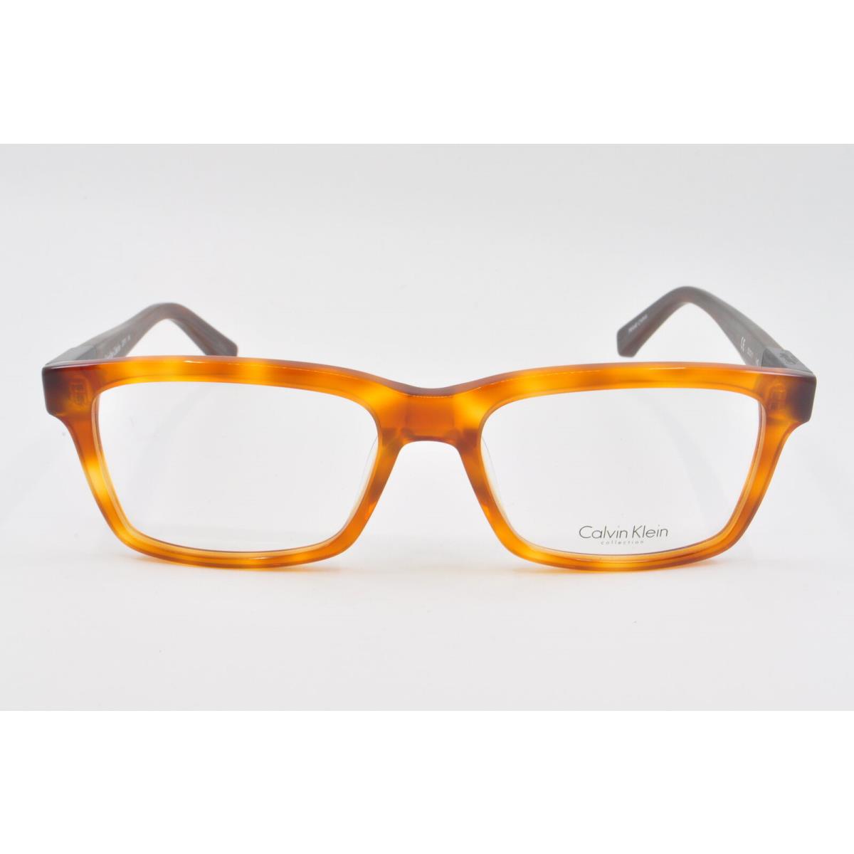 Calvin Klein Collection Eyeglasses CK7911 240 Amber Tortoise Size 52-17-140