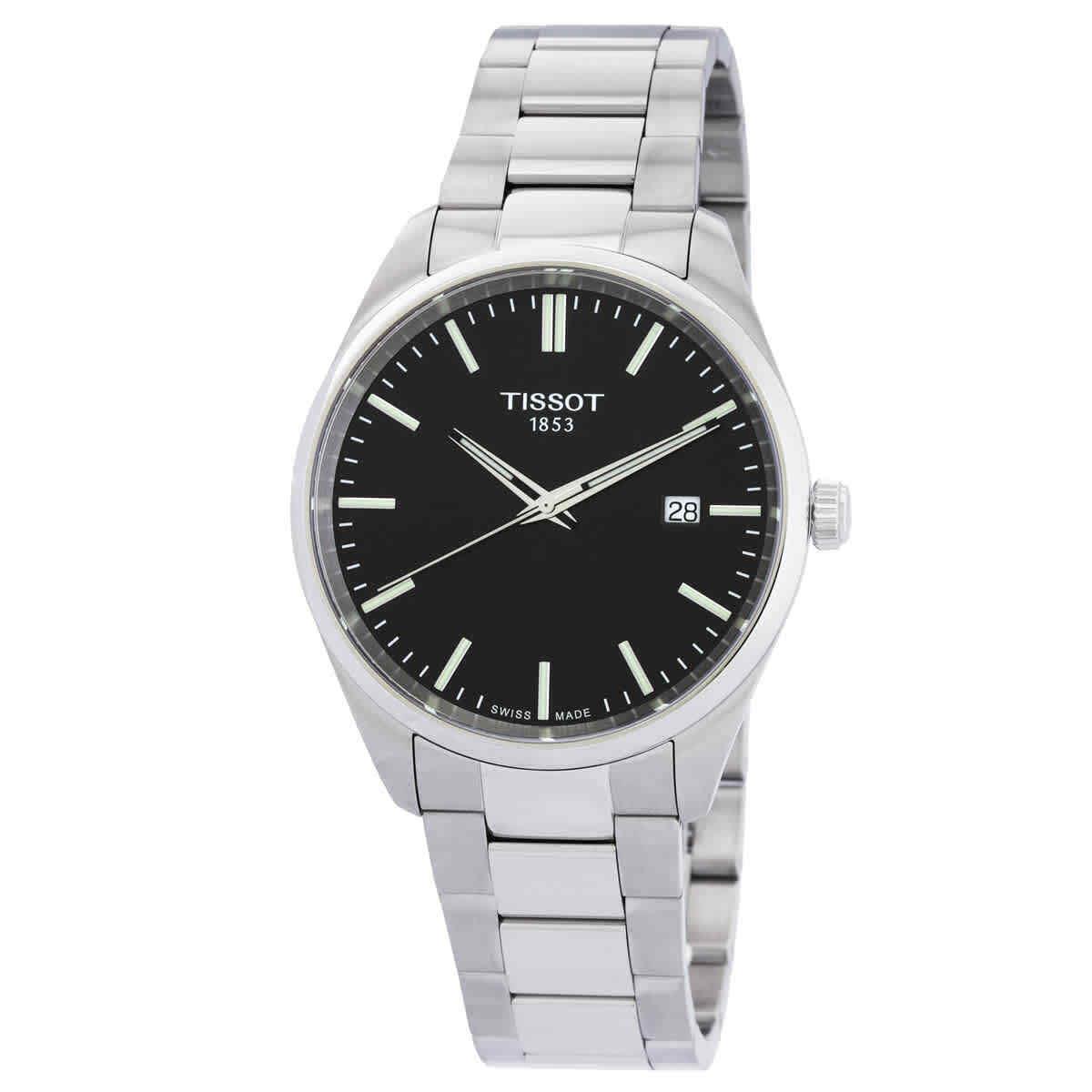 Tissot PR 100 Quartz Black Dial Men`s Watch T1504101105100