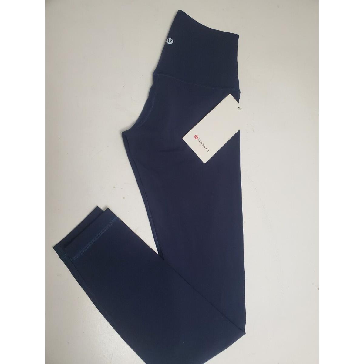 Lululemon Align HR Pant 28 True Navy Nulu Sz4