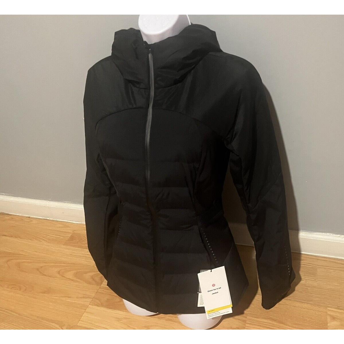 Lululemon Women s Down For It All Jacket Size 6 Black