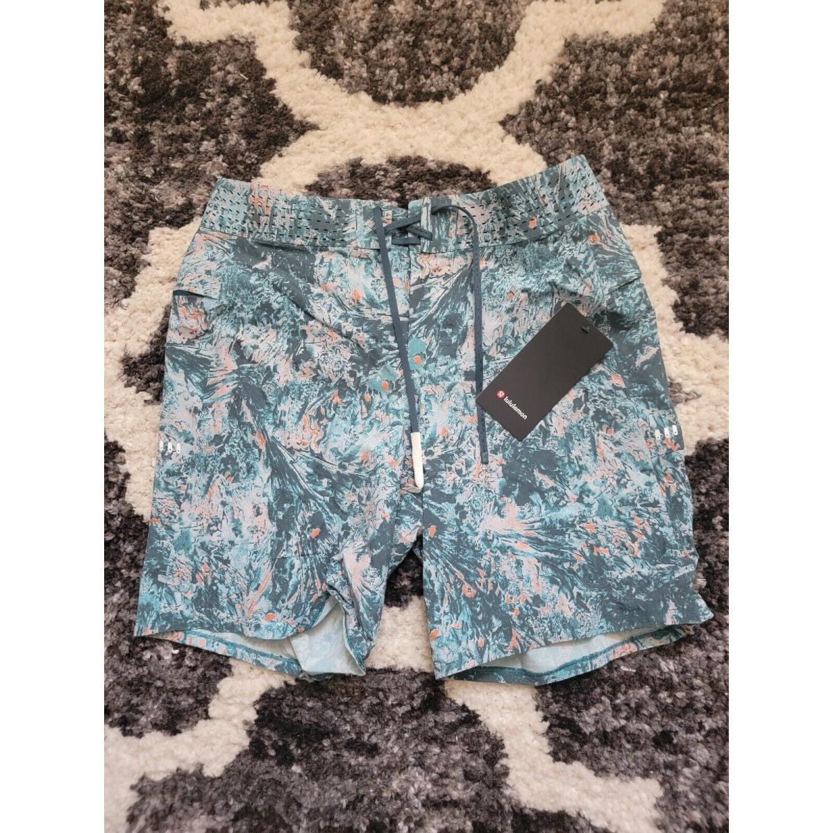 Men s Lululemon Current State Board Short 9 Multicolor Sz 32