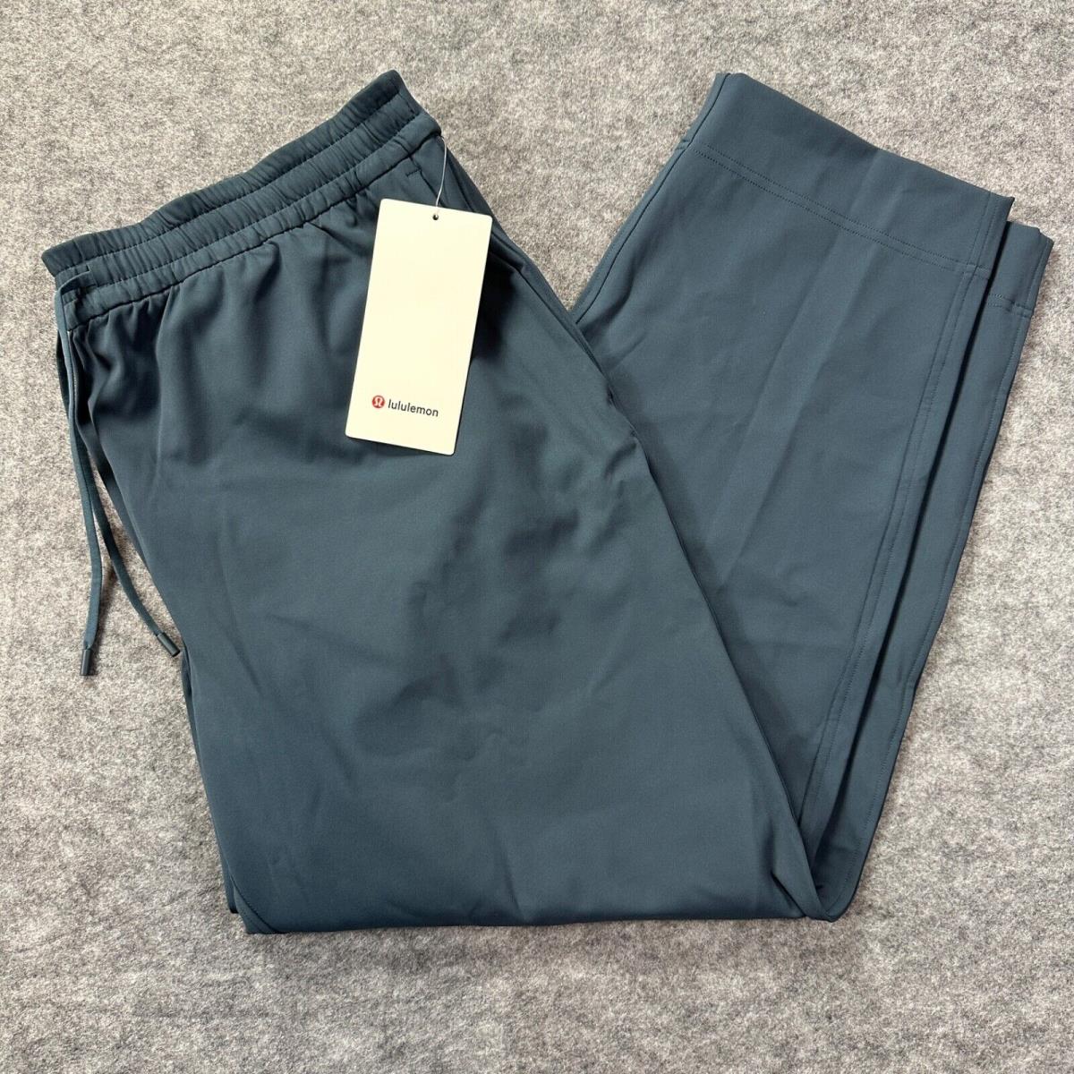 Lululemon Tapered-leg Mid-rise Pant 7/8 Length Luxtreme Iron Blue Size XL