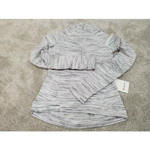 Lululemon Outrun The Elements 1/2 Zip Size 4