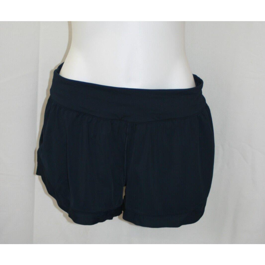 Lululemon Calm Tides Run Shorts 2.5 Esca True Navy Women`s LW7BB8S Sz: 10