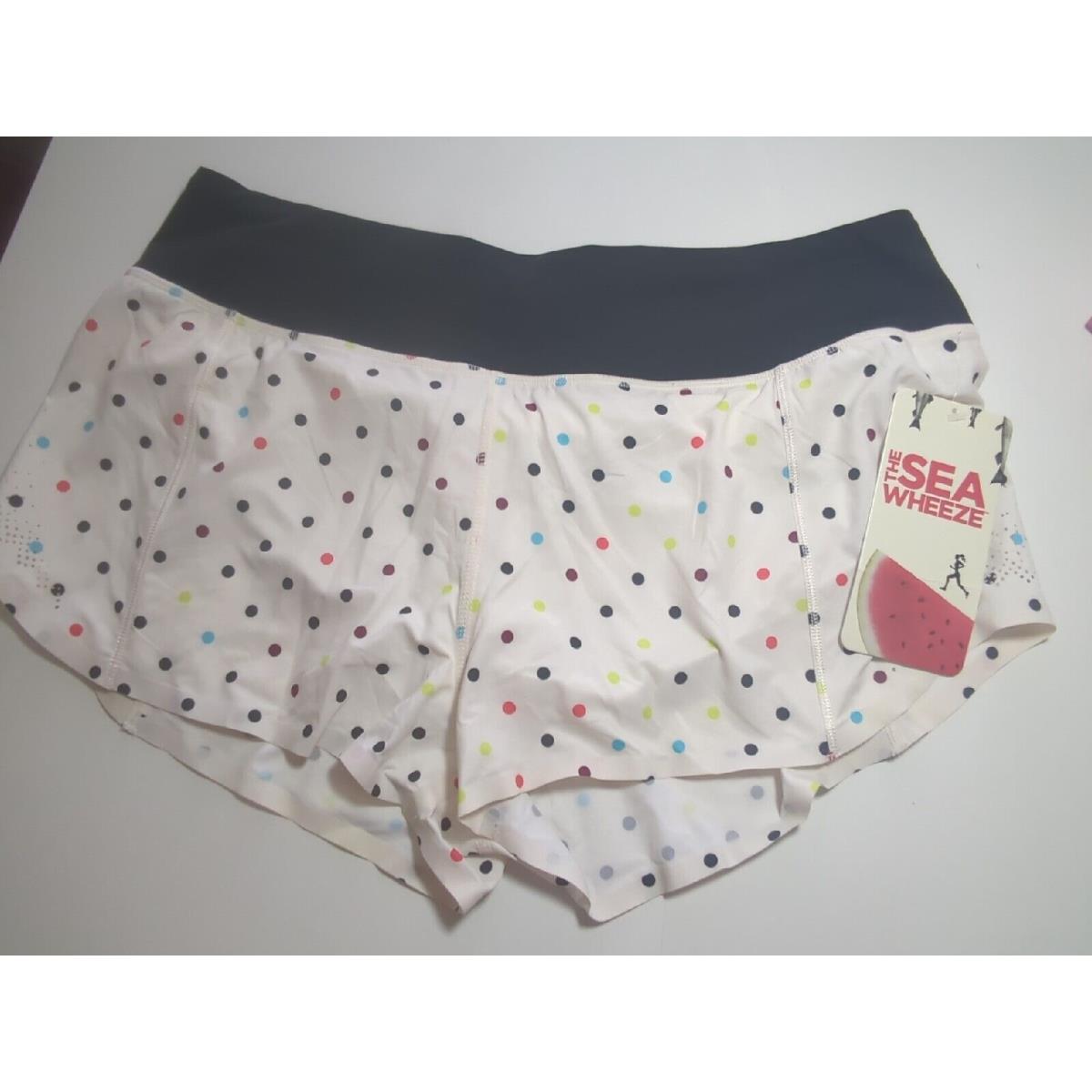 Lululemon Run Seawheeze Shorts Polkadot Size10 Fast