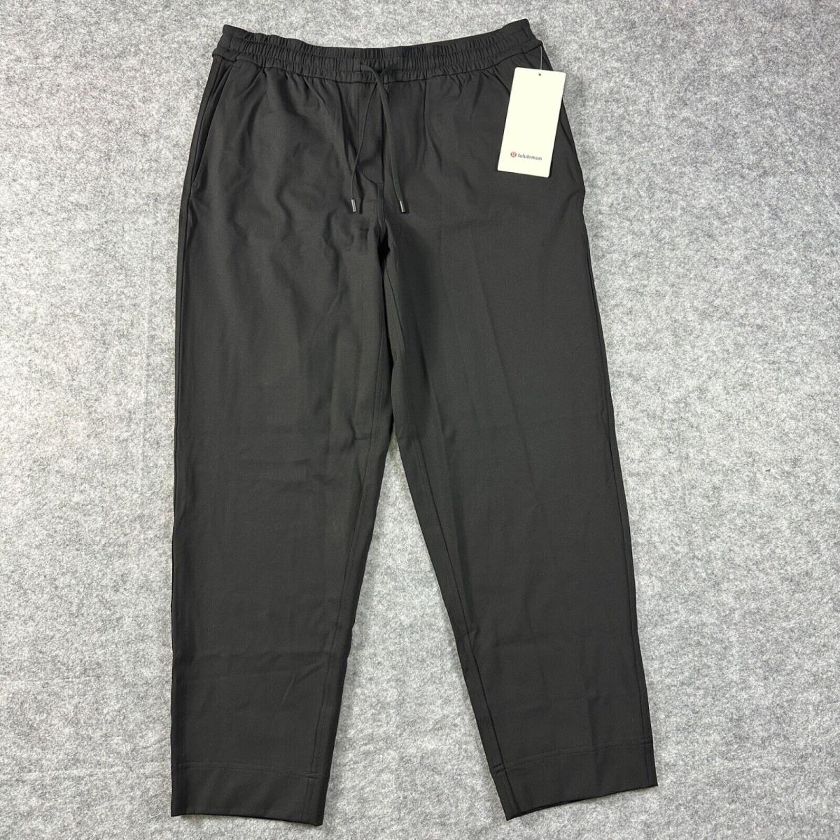 Lululemon Tapered-leg Mid-rise Pant 7/8 Length Luxtreme Black Size Medium