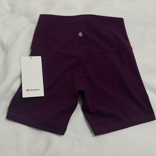 Lululemon Align High Rise Short 6 Dramatic Magenta Size 6