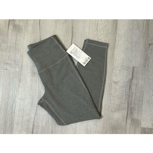 Lululemon Wunder Lounge Super High Rise Leggings 10 Heather Core Medium Gray