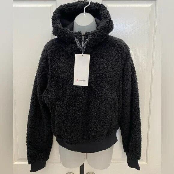 Wtag-lululemon Black Oh So Sherpa Half Zip 6