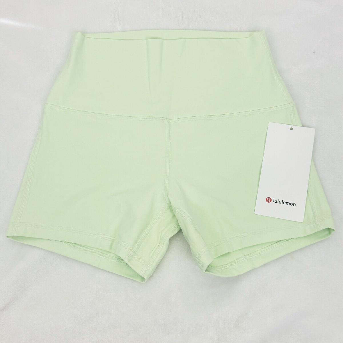 Lululemon Align High Rise Short 4 Kohlrabi Green Size 6