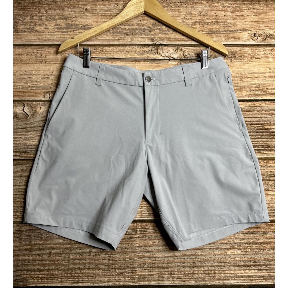 Men`s Lululemon Commission Golf Short 10 Size 31 Rhig Rhino Gray