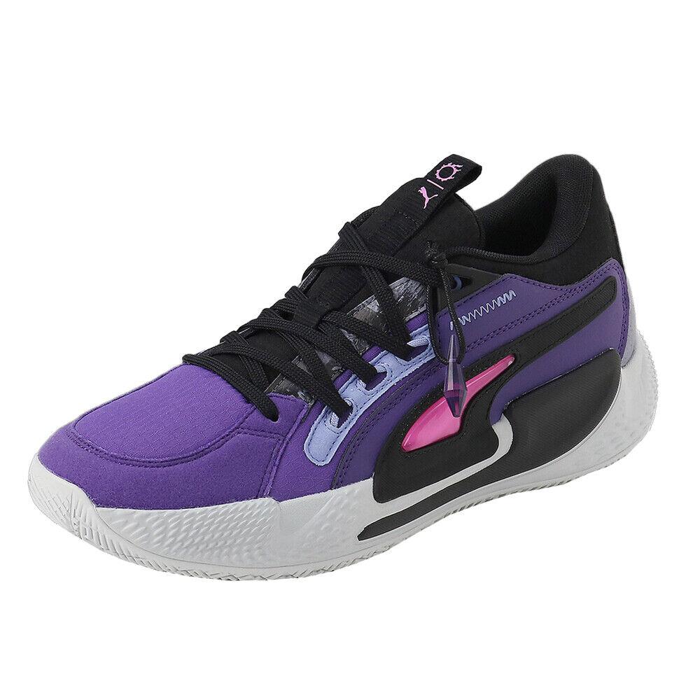 Puma Ffxiv X Court Rider Chaos Basketball Mens Purple Sneakers Athletic Shoes 3 - Purple