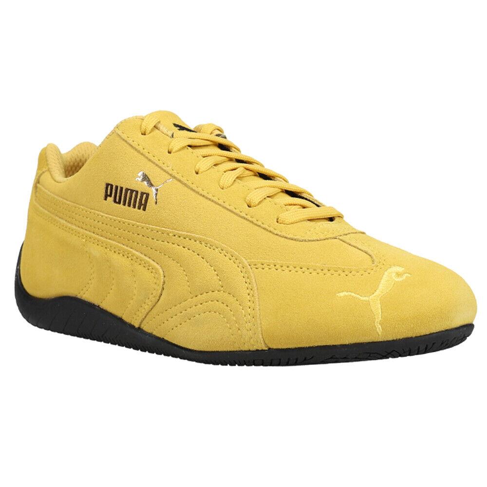 Puma Speedcat Shield Driving Mens Yellow Sneakers Athletic Shoes 387272-02 - Yellow