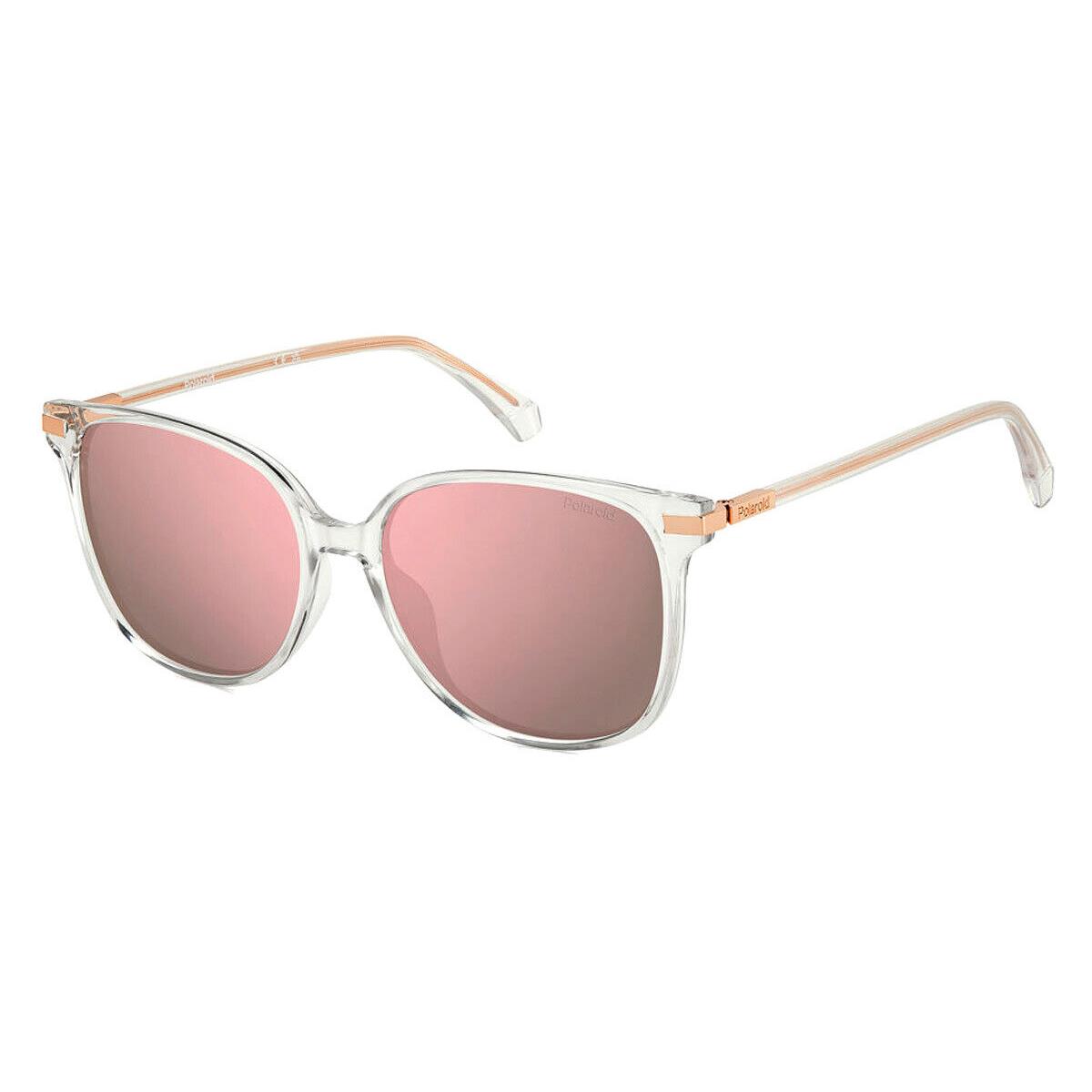 Polaroid Pld 4170/G/S/X Sunglasses Women Gold Copper 56mm - Frame: Gold Copper, Lens: Rose Gold Multilayer Polarized