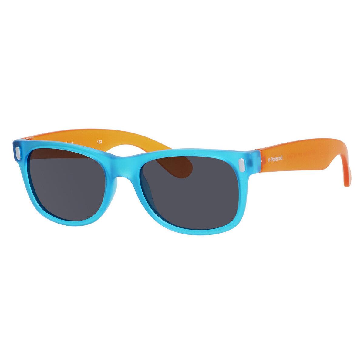 Polaroid P0115 Sunglasses Kids B-blue Orange 46mm