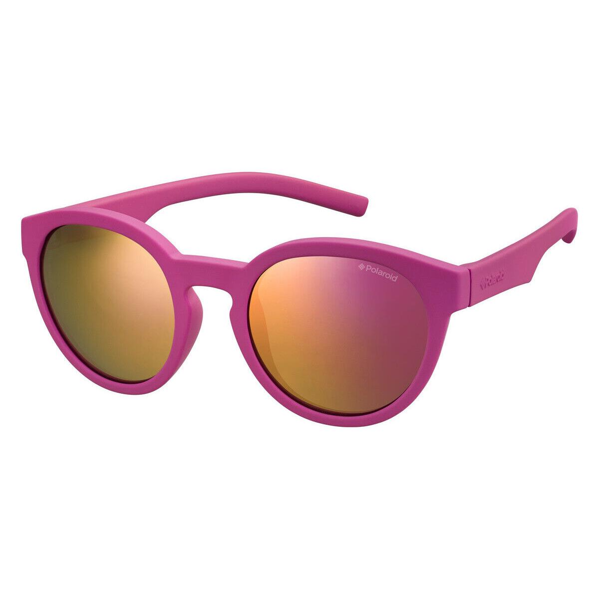 Polaroid Pld 8019/S Sunglasses Kids Dark Pink 45mm