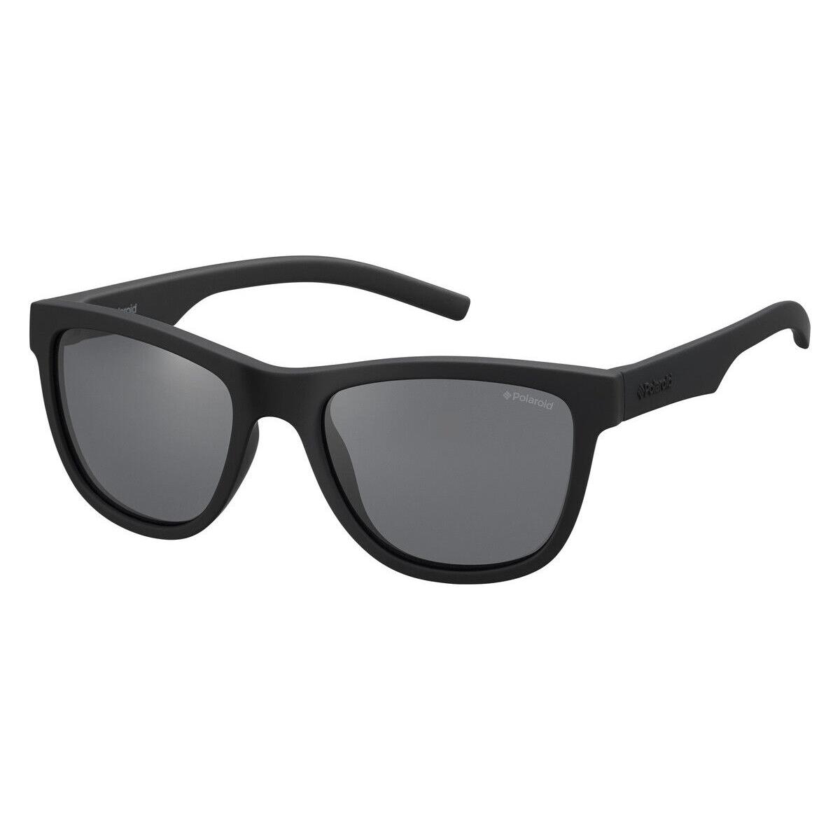 Polaroid Pld 8018/S Sunglasses Kids Rubber Black 47mm