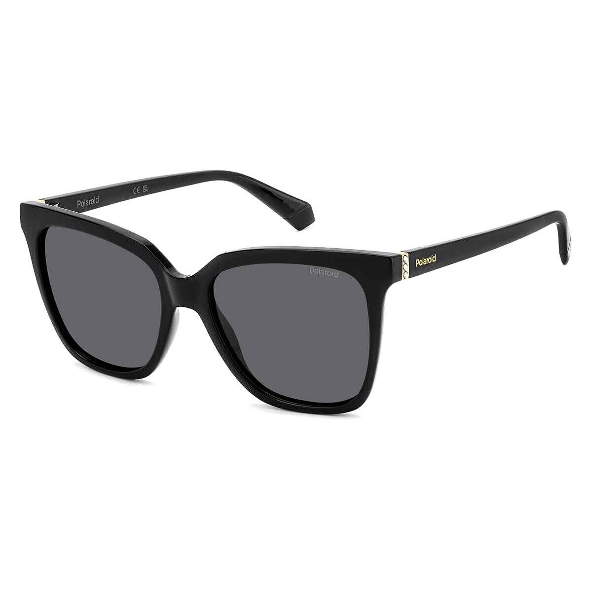 Polaroid Pld Sunglasses Women Black / Gray Polarized 55mm