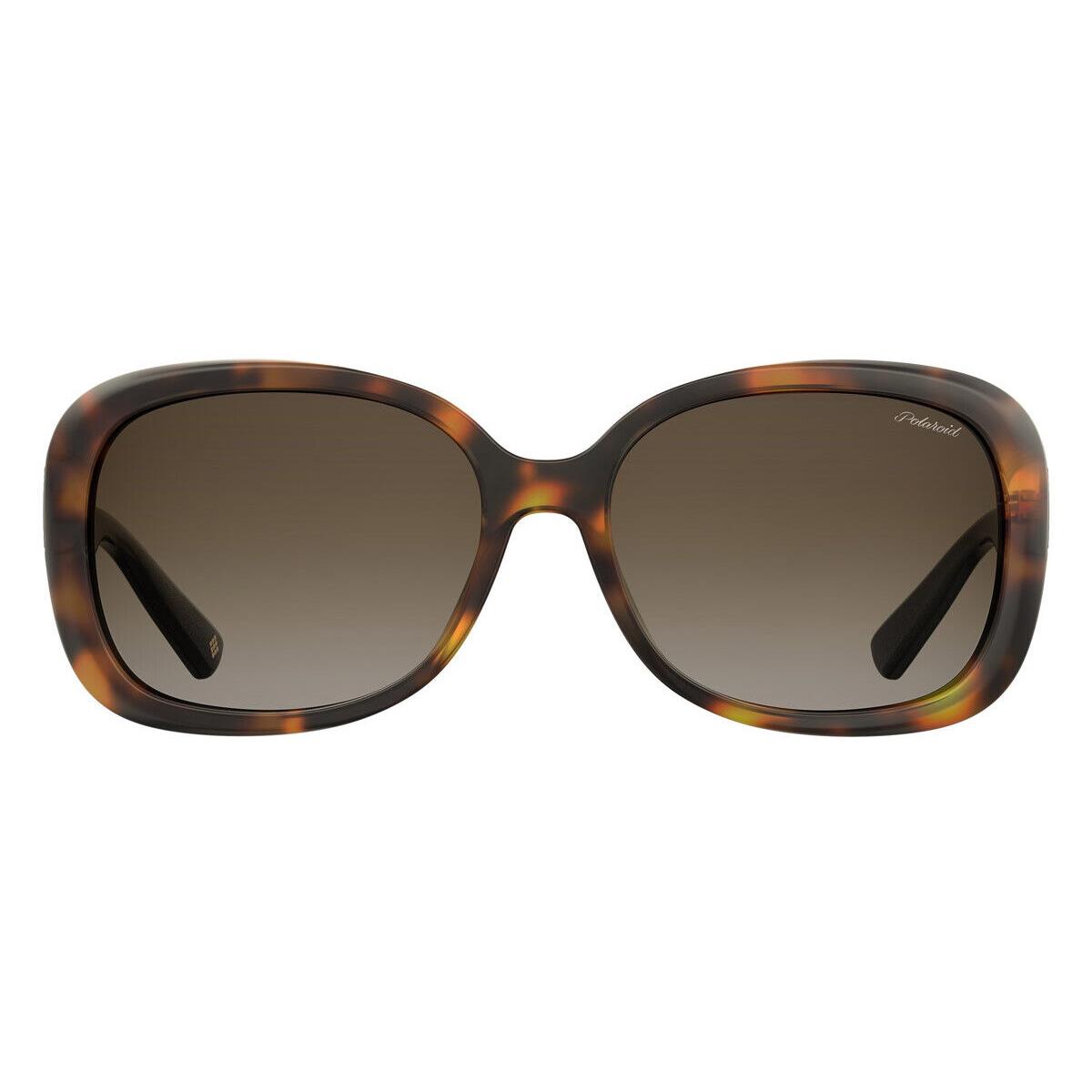 Polaroid 4069/G/s/X Sunglasses 0086 Dark Havana Square 59mm