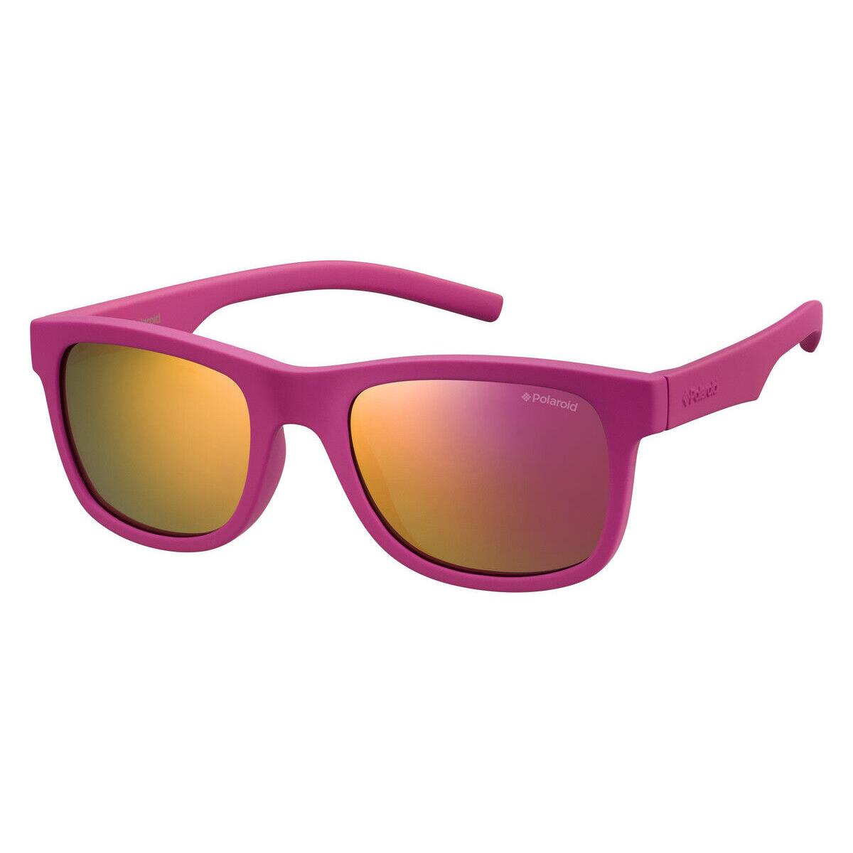 Polaroid Pld 8020/S Sunglasses Kids Dark Pink 46mm
